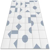 Dywany - Dywan winylowy Geometryczne kształty 100x150 cm - miniaturka - grafika 1