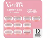 Akcesoria i części do maszynek do golenia - Skutimosi galvutės Gillette Venus Comfortglide Spa Breeze moterims, 10 vnt. - miniaturka - grafika 1
