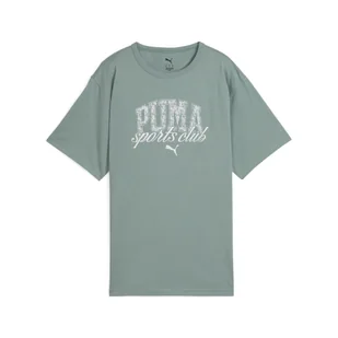 Damska koszulka PUMA CLASS o luźnym kroju PUMA Green Moon - Koszulki sportowe damskie - miniaturka - grafika 1