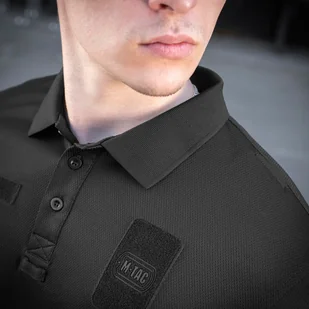 M-Tac - Koszula polo Elite Tactical Coolmax - Czarne - 80010002 - Odzież taktyczna i umundurowanie - miniaturka - grafika 24