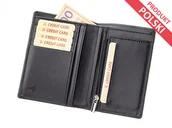 Etui na dokumenty i karty - Etui ,portfel na karty płatnicze i bilon z ochroną,,RIFD,, - miniaturka - grafika 1