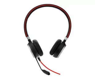 Jabra Evolve 40 Duo czarne - Słuchawki - miniaturka - grafika 1