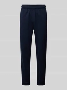 Spodnie dresowe z elastycznym ściągaczem - Spodnie sportowe męskie - miniaturka - grafika 1