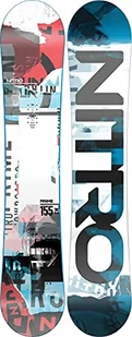 Nitro Uniseks – dla dorosłych Prime Collage BRD ´22 snowboard, wielokolorowy, 155 - Deski snowboardowe - miniaturka - grafika 1