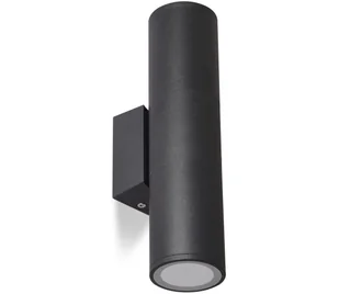 Kinkiet zewnętrzny 2xGU10/35W/230V IP54 okrągły czarny - Lampy ogrodowe - miniaturka - grafika 1