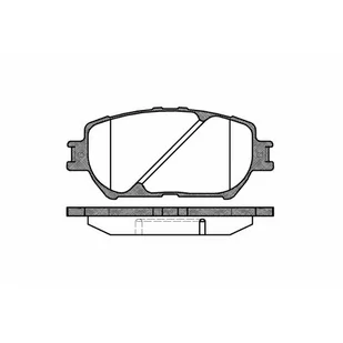 Klocki hamulcowe - komplet REMSA 0884.00 - Klocki hamulcowe - miniaturka - grafika 1