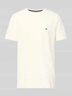 Koszulki męskie - T-shirt z wyhaftowanym logo - miniaturka - grafika 1