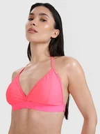 Stroje kąpielowe - 4F Góra od bikini damska 4FWSS25UBKTF071-55N Fioletowy Roz. L - miniaturka - grafika 1