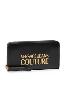 Versace Jeans Couture Duży Portfel Damski 72VA5PA1 Czarny - Portfele - miniaturka - grafika 1