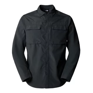 Koszule męskie - Męska koszula The North Face L/S Sequoia Shirt asphalt grey - grafika 1