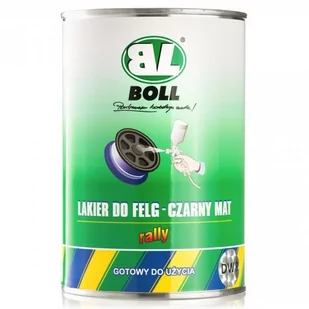 BOLL Lakier do felg samochodowych rally 1000ml czarny mat WA24-8579 - Kosmetyki samochodowe - miniaturka - grafika 1