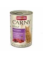 Mokra karma dla kotów - Animonda Carny Adult Cat smak: wołowina i jagnięcina 400g - miniaturka - grafika 1