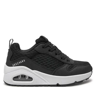 Sneakersy Skechers 403667L BLK Czarny - Buty dla chłopców - miniaturka - grafika 1