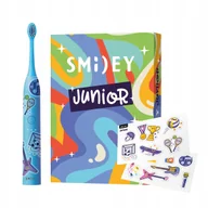 Szczoteczki do zębów dla dzieci - Szczoteczka Soniczna Dla Dzieci 7+ Smiley Junior + Naklejki - miniaturka - grafika 1