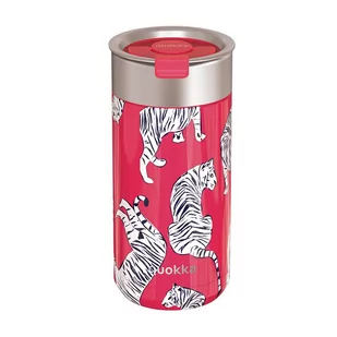 Quokka Boost Coffee Tumbler - Kubek termiczny ze stali nierdzewnej z zaparzaczem 400 ml (Tigers) - Kubki termiczne - miniaturka - grafika 1