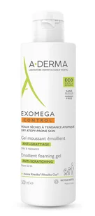 A-Derma Exomega Control pieniący się żel emolient przeciw drapaniu 500 ml 7074320 - Kremy dla dzieci - miniaturka - grafika 2