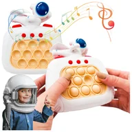 Zabawki interaktywne dla dzieci - GRA POP IT POPIT ELEKTRONICZNA GRA ANTYSTRESOWA ZRĘCZNOŚCIOWA ASTRONAUTA - miniaturka - grafika 1