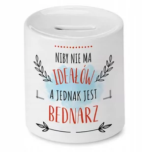 Skarbonka Dla Bednarza na Urodziny na Prezent z Nadrukiem ze Zdjęciem - Skarbonki - miniaturka - grafika 1