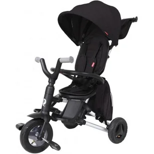 Qplay Qplay Rowerek Trójkołowy Nova+ Rubber Black 3834 - Rowerki trójkołowe - miniaturka - grafika 1
