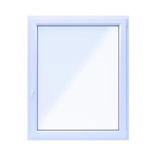 Okno PCV 2-szybowe fasadowe O32 białe 1165x1435 mm otwierane do wewnątrz prawe 5901171276193 - Okna - miniaturka - grafika 1
