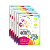 Nocniki - WuCetki Jednorazowe papierowe nakładki na toaletę z wygodnymi brzegami XXL dla dzieci i dorosłych 6opak. po 10 szt. - miniaturka - grafika 1
