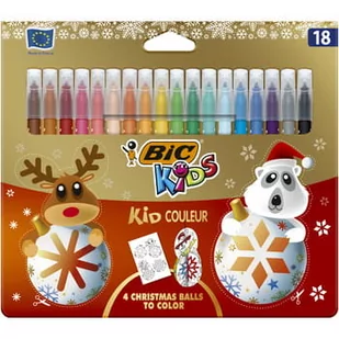 Bic Kids bickids 949330 flamastrów, 18 sztuki 937508 - Kredki, ołówki, pastele i pisaki - miniaturka - grafika 1