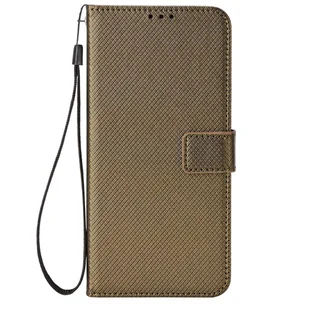 Pokrowiec König Design kompatybilny z Samsung Galaxy S22 5G z syntetycznej skóry - Brązowe etui na telefon komórkowy - Etui i futerały do telefonów - miniaturka - grafika 1