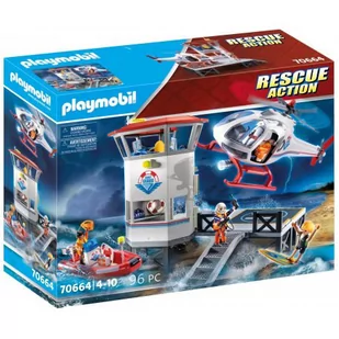 Playmobil Mega Set Ochrona wybrzeża 70664 9706645 - Klocki - miniaturka - grafika 1