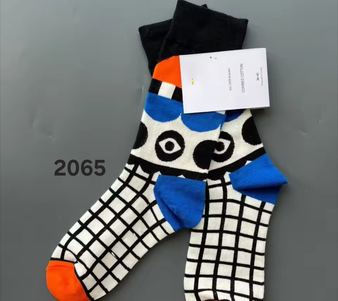 Kolorowe skarpety Happy Socks unisex rozmiar 36-40 (2065)
