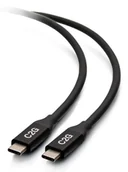 Kable komputerowe i do monitorów - C2G C2G28878 kabel USB USB4 Gen 2x2 1,01 m USB C Czarny - miniaturka - grafika 1