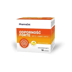Pharma Dot Odporność Forte, 15 saszetek - Przeziębienie i grypa - miniaturka - grafika 1