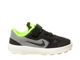 Buty dziecięce Nike 819415004 REVOLUTION 3 (TDV) Czarne - Buty dla dziewczynek - miniaturka - grafika 1