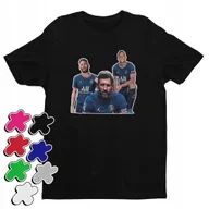 Koszulki męskie - Koszulka T-Shirt Dziecięca Z Nadrukiem Psg Mbpappe Neymar Messi -M 134-146 - miniaturka - grafika 1