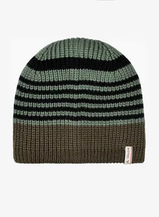 Czapka zimowa Vaude Melbu Beanie IV - khaki - Koszulki i topy damskie - miniaturka - grafika 1