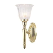 Lampy ścienne - Elstead Lighting Kinkiet łazienkowy IP44 1pł BATH/DYRDEN1 PB DYRDEN ELSBATH/DRYDEN1 PB - miniaturka - grafika 1