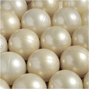 Piłki Kulki do Suchego Basenu Perłowe Złote dla Dzieci MISIOO 6 cm 600 szt - Suche baseny - miniaturka - grafika 1