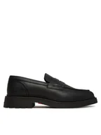 Mokasyny męskie - Tommy Hilfiger Mokasyny Comfort Lwt FM0FM05698 Czarny - miniaturka - grafika 1