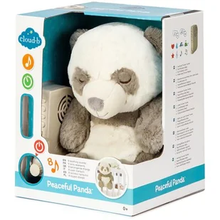 Cloud B - Zabawka do przytulania z melodią 2xAA panda - Koce i narzuty dla dzieci - miniaturka - grafika 1