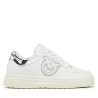 Sneakersy damskie - Sneakersy PINKO Mandy 11 SS0077 P014 Biały - miniaturka - grafika 1