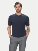 Koszulki męskie - Pierre Cardin Polo C5 51314.5094 Granatowy Slim Fit - miniaturka - grafika 1