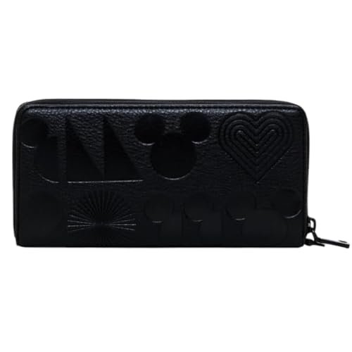 Desigual Women's Accessories PU Others Bi-Fold Wallet, czarny, czarny, 24.5