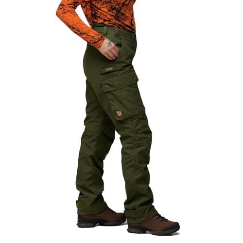 Fjallraven 87185-662 Brenner PRO Winter Trousers W damskie spodnie sportowe Deep Forest, rozmiar 44/R