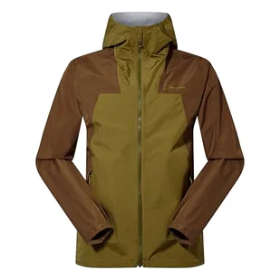 Berghaus Kurtka męska Deluge Pro 3.0, Oak Moss/Bark, S - Kurtki męskie - miniaturka - grafika 1
