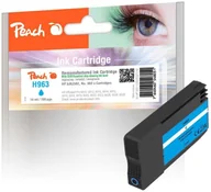 Tusze zamienniki - Peach Patrone HP Nr.963 3JA23AE cyan OEM reset ink level remanufactured PI300-1022 - miniaturka - grafika 1