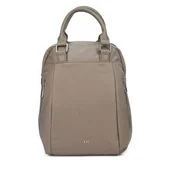 Plecaki - Plecak Gino Rossi QUJIA-00440 Beżowy - miniaturka - grafika 1