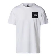 Koszulki męskie - Koszulka The North Face Fine 0A8A6MFN41 - biała - miniaturka - grafika 1