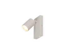 Lampy ścienne - SOKA 867770176 kinkiet regulowany spot kaszmirowa ryflowana tuba 1xGU10 - miniaturka - grafika 1