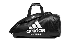adidas PU 2 w 1 boks siłownia trening sportowy plecak torba na plecy, Czarno-biały, L, Sport - Torebki damskie - miniaturka - grafika 1