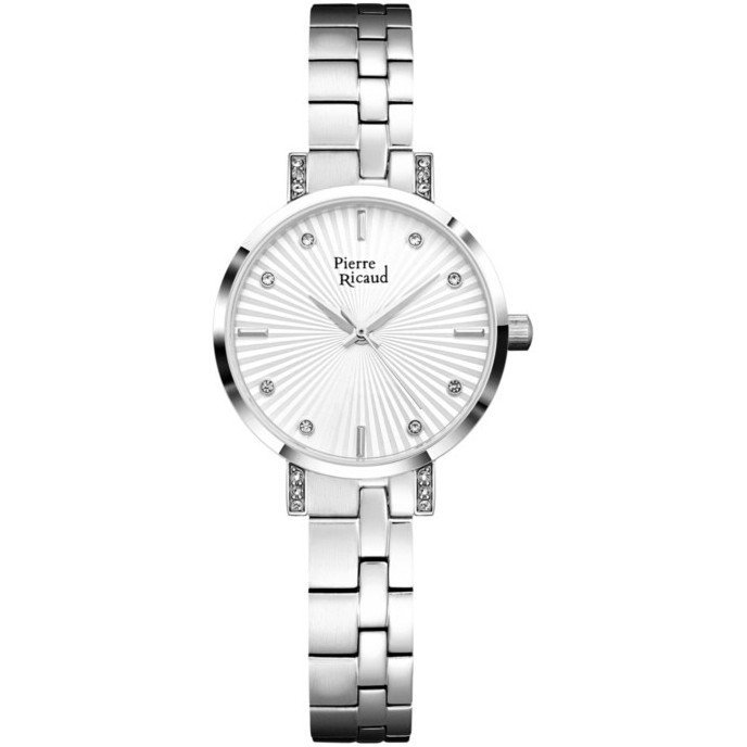 Zegarek Damski Pierre Ricaud P21017.5193QZ CYRKONIE srebrny