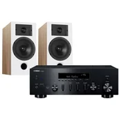 Zestawy stereo - Zestaw stereo YAMAHA MusicCast R-N600A + INDIANA Line Diva 3 Dąb - miniaturka - grafika 1